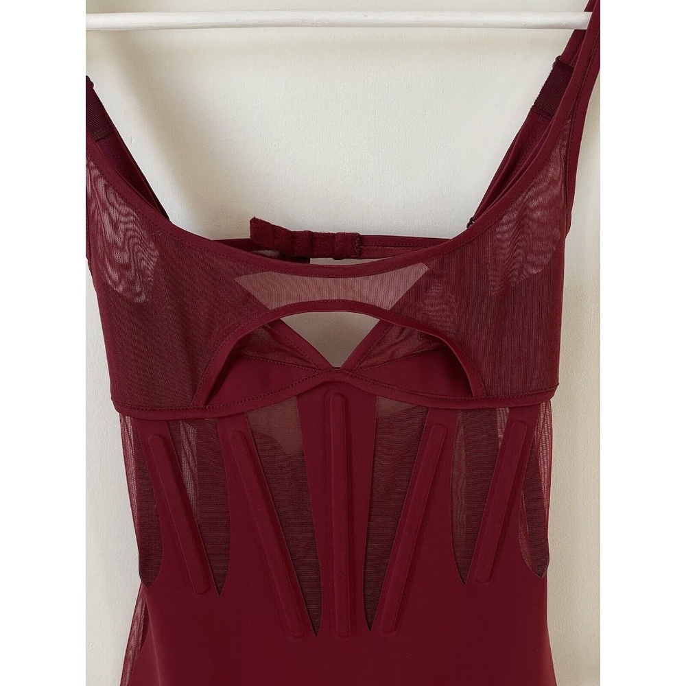 Mugler Bodice Mini Dress Red worn by Shakira FR34 / US 2 NEW WITH TAGS RRP$3118 - Picture 4 of 9